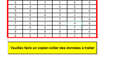 4. copier dans le rectangle (en rouge) de réception des données copiées